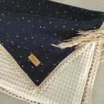 Gold Dot Blue