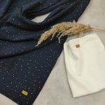 Gold Dots Blue