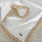 Gold Dots White