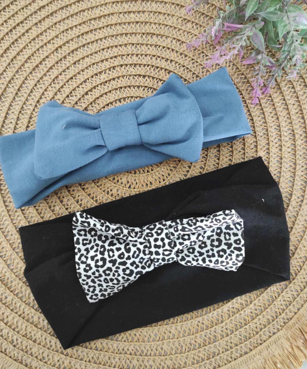 kordeles-mallion-set-2-animal-print-blue.jpg Siel & Animal Print - Σετ 2 τεμ. - Image 1