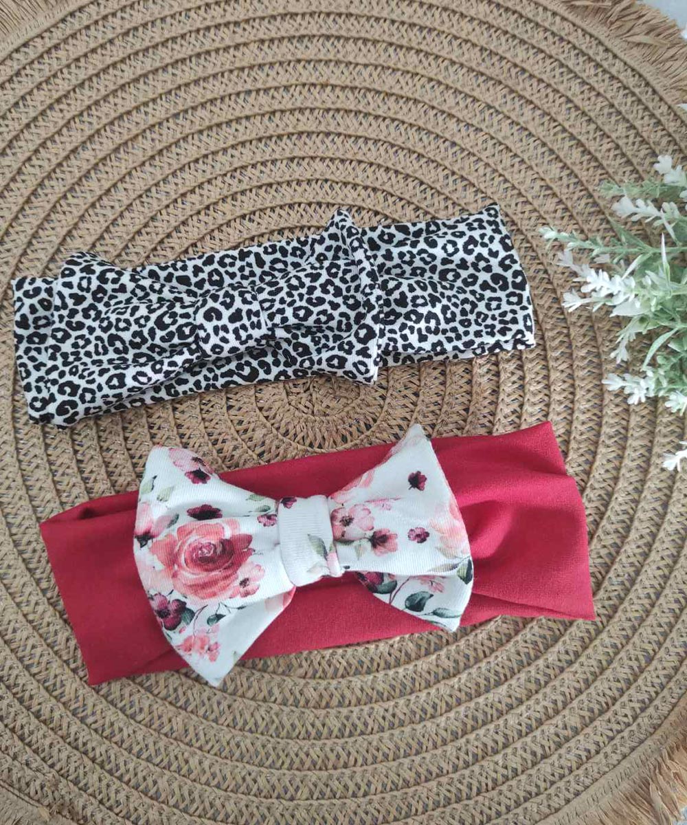kordeles-mallion-set-2-animal-print-red.jpg Κορδέλες Μαλλιών - Σετ 2 τεμ. - Image 1