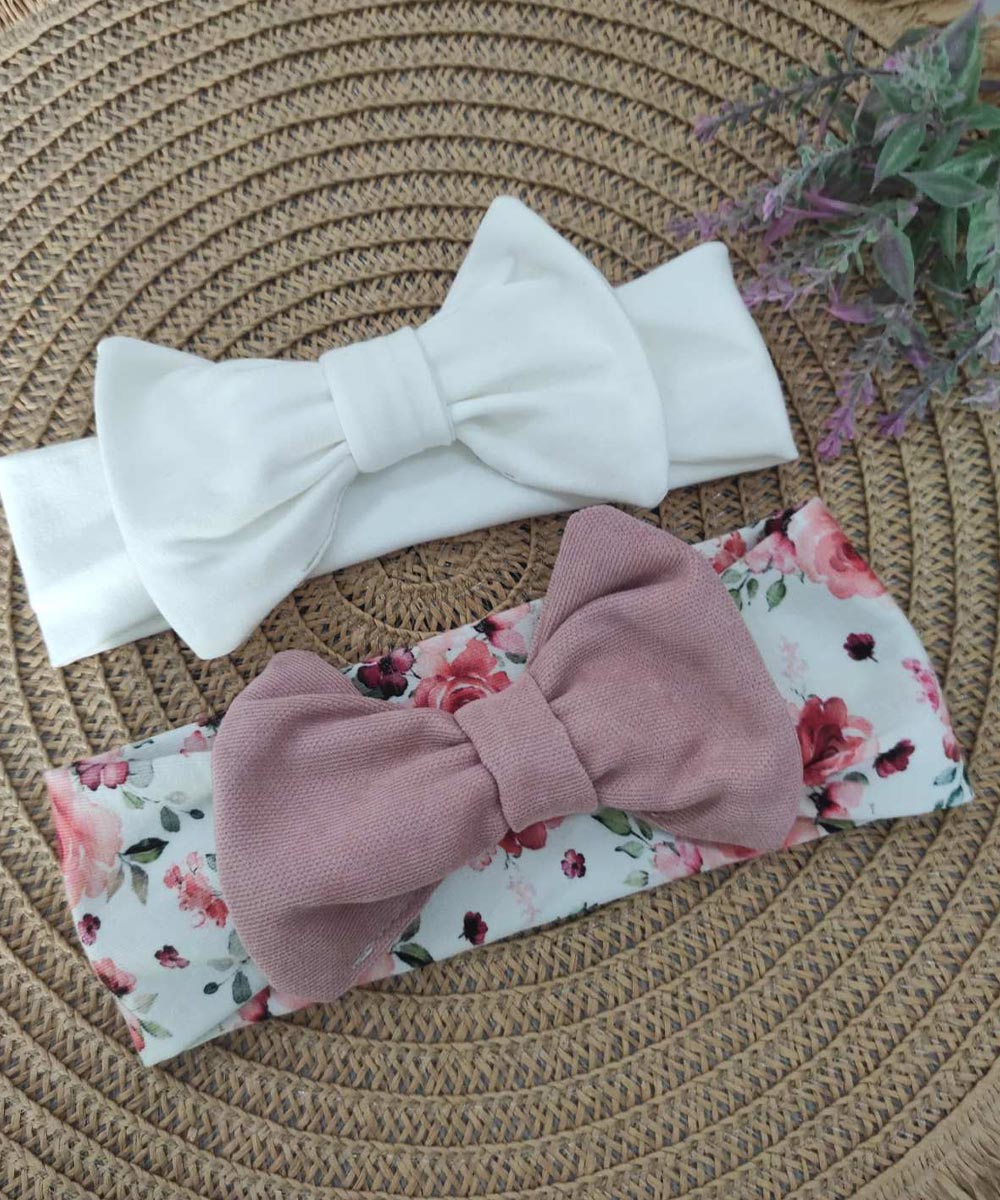 kordeles-mallion-set-2-roses-pink-white.jpg White & Roses - Σετ 2 τεμ. - Image 1