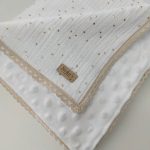 Gold Dots White