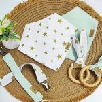 Stars Gold & Dots Mint - Σετ 2 τεμ.